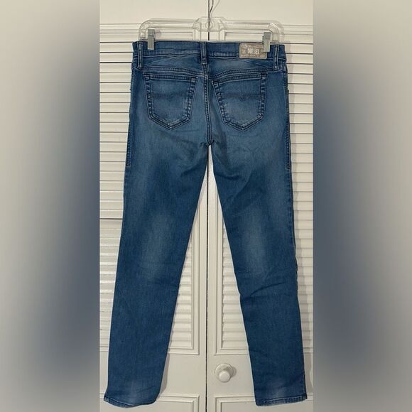 Diesel Getlegg Slim Skinny Low Waist Distressed Jean Size 28 - Picture 3 of 11